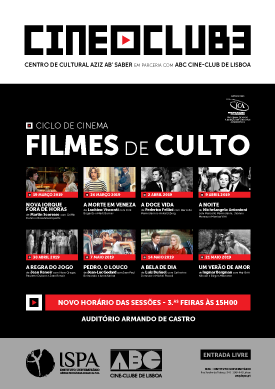 Ciclo de Cinema – “Filmes de Culto”