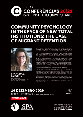 Community psychology in the face of new total institutions: The case of migrant detention