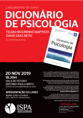 Lançamento do Livro – Dicionário de Psicologia