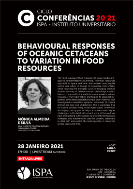 Behavioural responses of oceanic cetaceans to variation in food resources