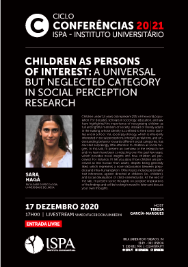 Children as Persons of Interest: A Universal but Neglected Category in Social Perception Research