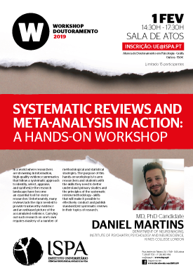 Systematic Reviews and Meta-analysis in action: a Hands-on Workshop