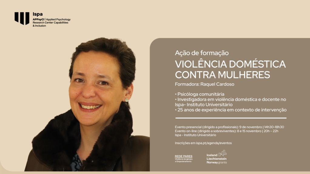 Ação de formação: Violência doméstica contra mulheres