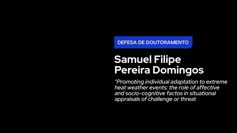 Defesa de Doutoramento – Samuel Filipe Pereira Domingos