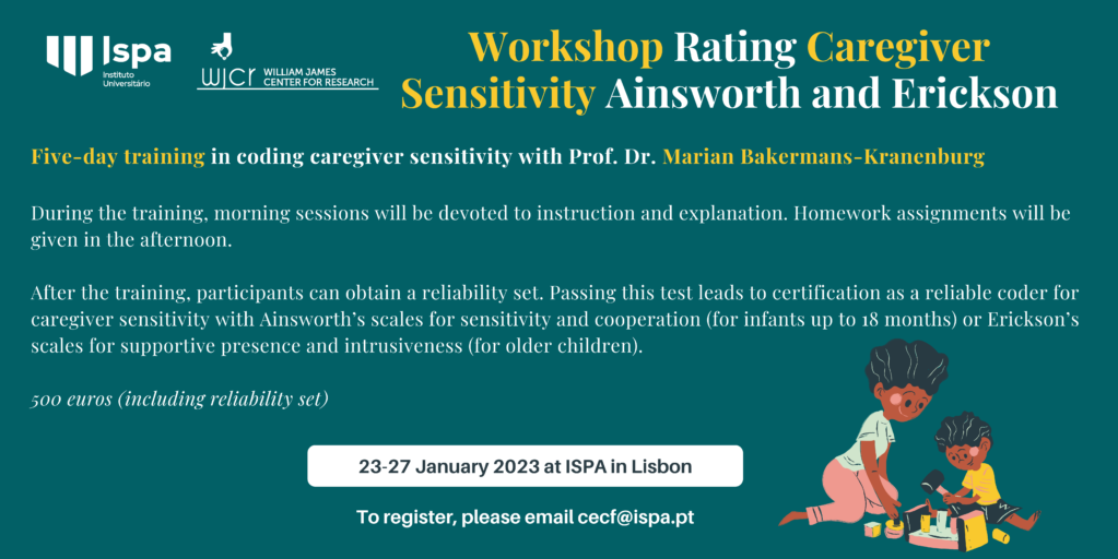 Workshop Rating Caregiver Sensitivity Ainsworth and Erickson