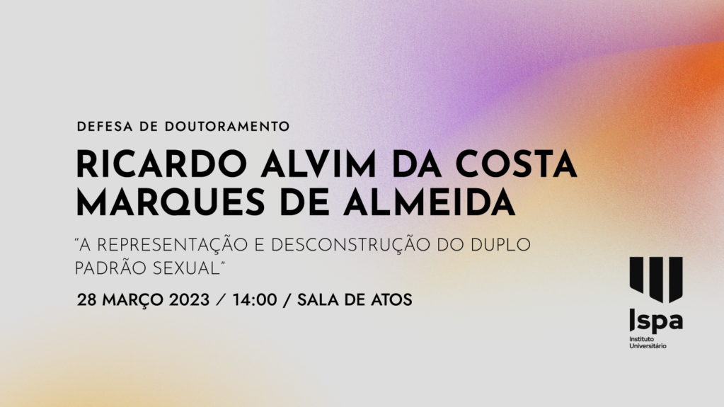 Defesa de Doutoramento – Ricardo Alvim da Costa Marques de Almeida