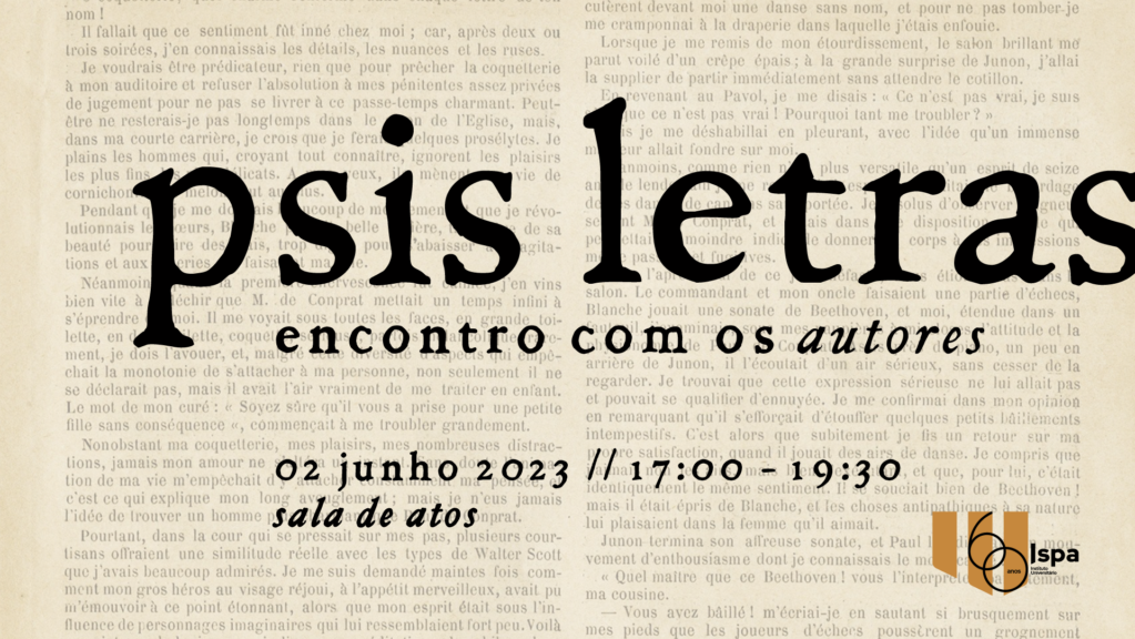 Psis Letras: Encontro com os Autores