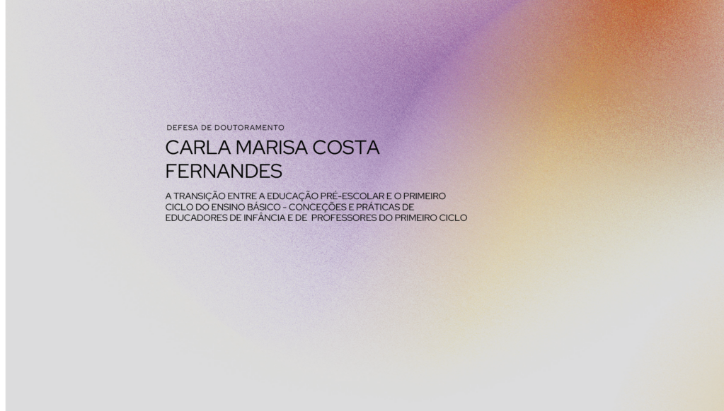 Carla Marisa Costa Fernandes conclui doutoramento em Psicologia