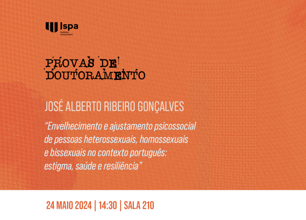 Provas de Doutoramento – José Alberto Ribeiro Gonçalves