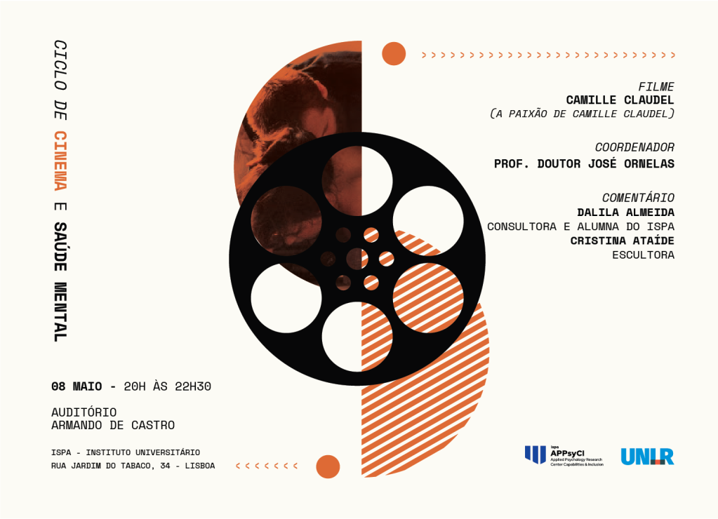 Ciclo de “Cinema e Saúde Mental” | ‘A Paixão de Camille Claudel’