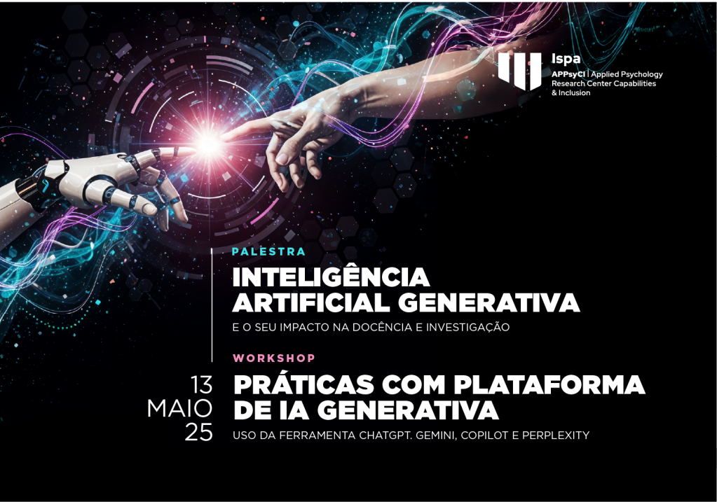 PALESTRA | “A Inteligência Artificial generativa e o seu impacto na docência e investigação”