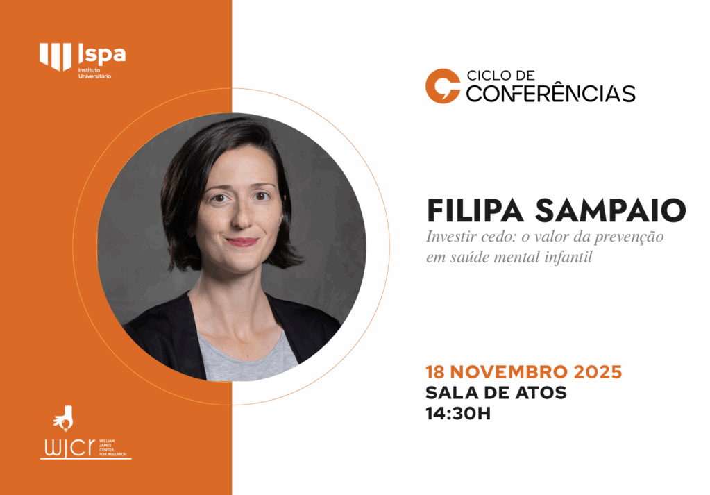CONFERÊNCIA | “Investir cedo: o valor da prevenção em saúde mental infantil”