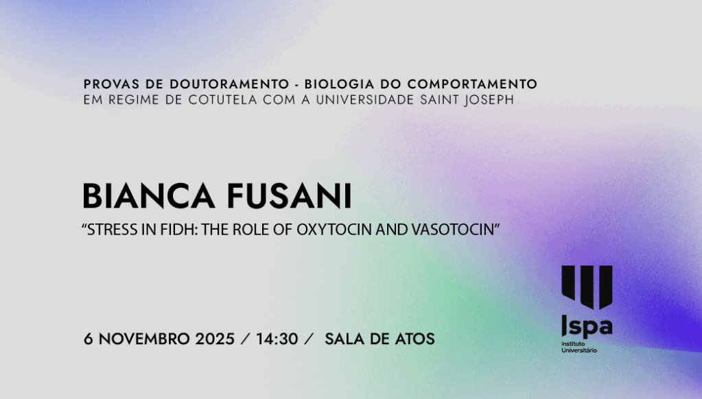 Provas de Doutoramento | Bianca Fusani