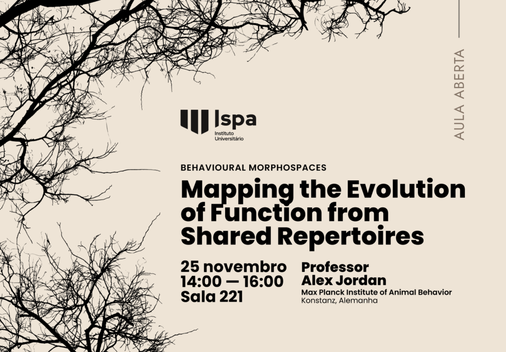 Aula Aberta do Mestrado em Neurociências Cognitivas e Comportamentais recebe investigador do Max Planck Institute