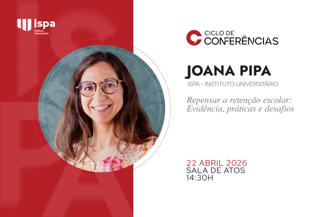 CONFERÊNCIA | “Repensar a retenção escolar: Evidência, práticas e desafios.”