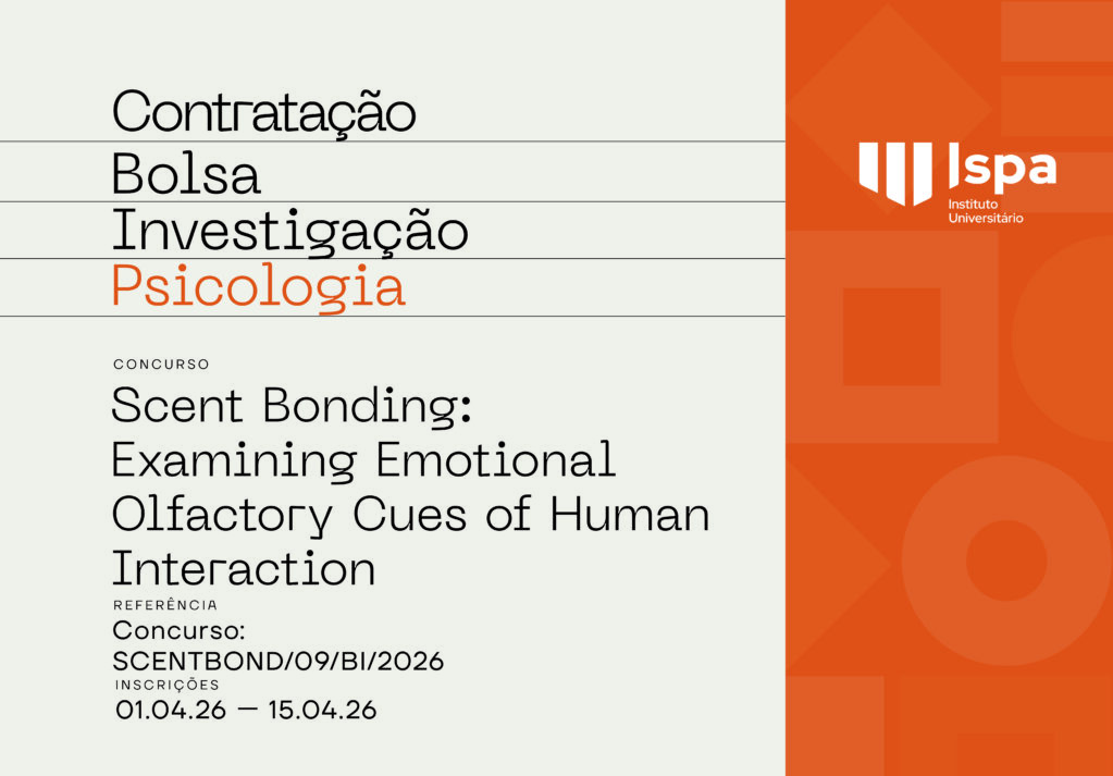 Ispa lança concurso para 1 Bolsa de Investigação no âmbito do projeto Scent Bonding