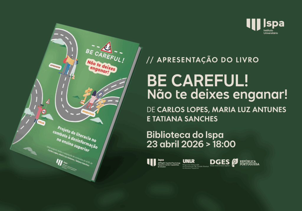 Lançamento do livro “Be Careful!”