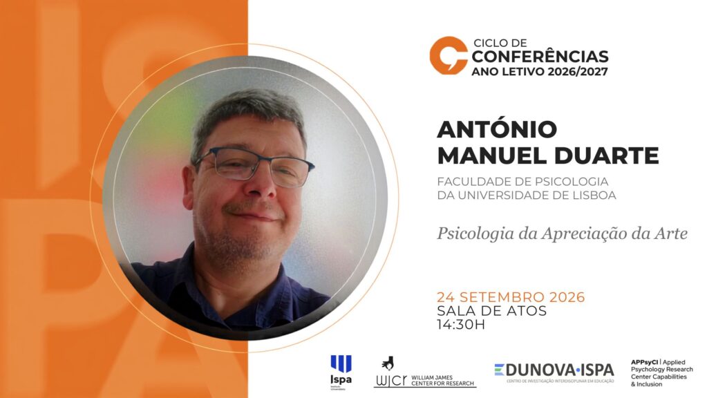 CONFERÊNCIA | “Psicologia da Apreciação da Arte ”