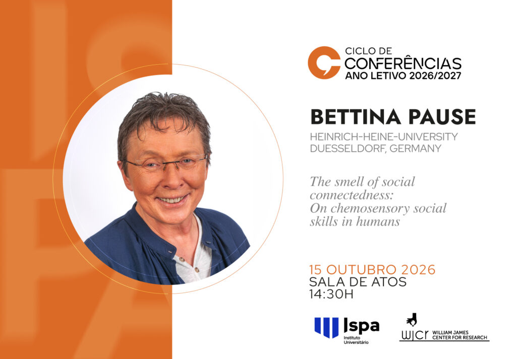 CONFERÊNCIA | The smell of social connectedness: On chemosensory social skills in humans