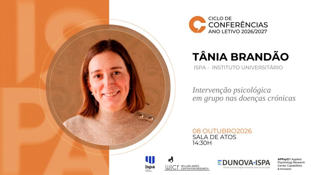 CONFERÊNCIA | Intervenção psicológica em grupo nas doenças crónicas