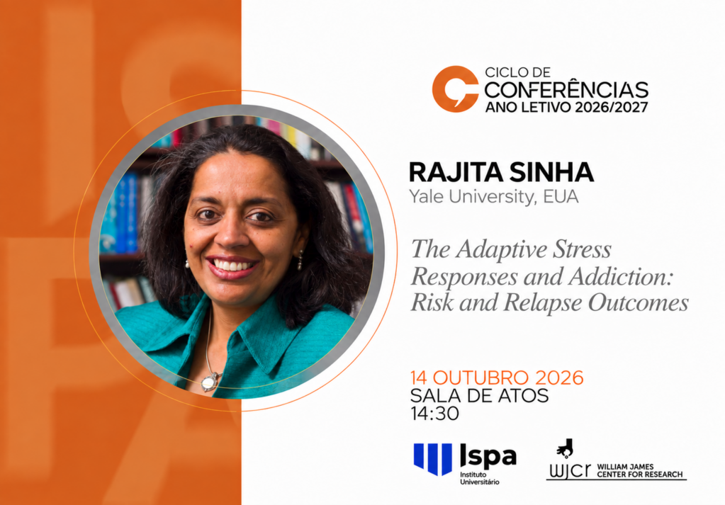 CONFERÊNCIA | “The Adaptive Stress Responses and Addiction: Risk and Relapse Outcomes”