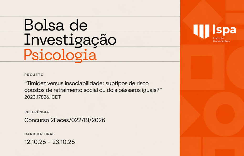 Bolsa de Investigação (BI) – Projeto 2Faces | 2026